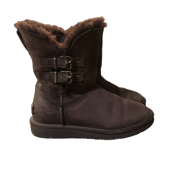 UGG Shoes - Ugg Boots Womens 8 Used Brown 1012296